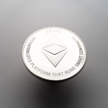 Gold/Silver Plated Ethereum Coin Collectable - Coinstop