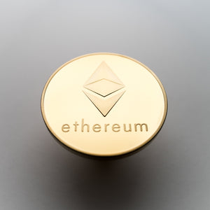 Gold/Silver Plated Ethereum Coin Collectable - Coinstop