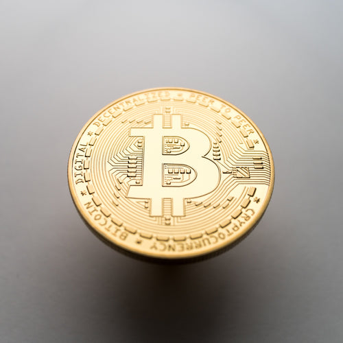 Gold/Silver Plated Bitcoin Coin Collectable - Coinstop