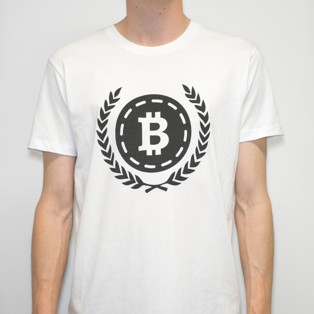 Bitcoin 'Wreath' T Shirt - Coinstop