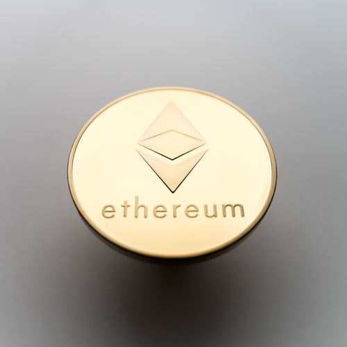 Gold/Silver Plated Ethereum Coin Collectable - Coinstop